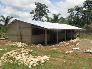 junior high school under construction