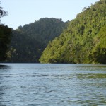 Entering Rio Dulce Canyon